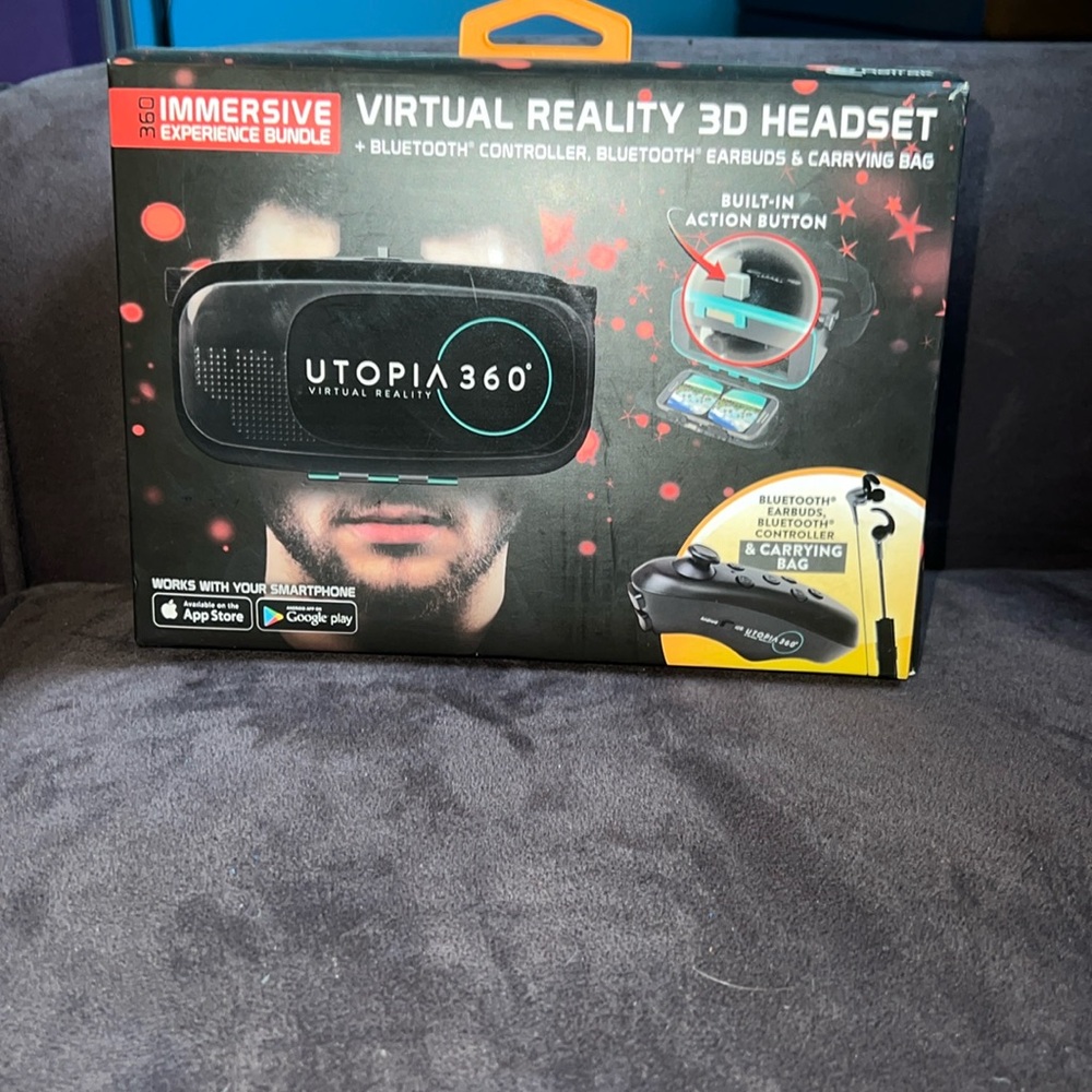 Utopia 360 Virtual Reality 3D headset